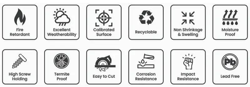 Key Features of Deltawud PVC Foam Board