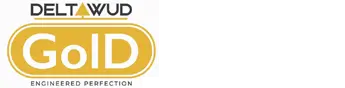 Deltawud Gold PVC Foam Board Logo