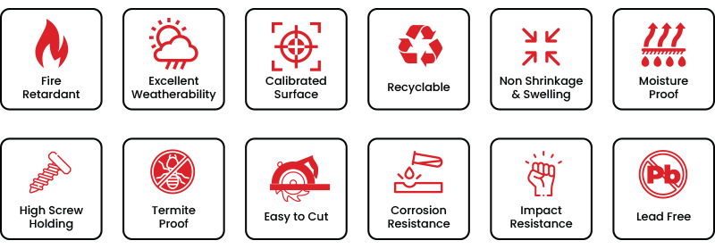 Key Features of Deltawud Premium PVC Foam Board