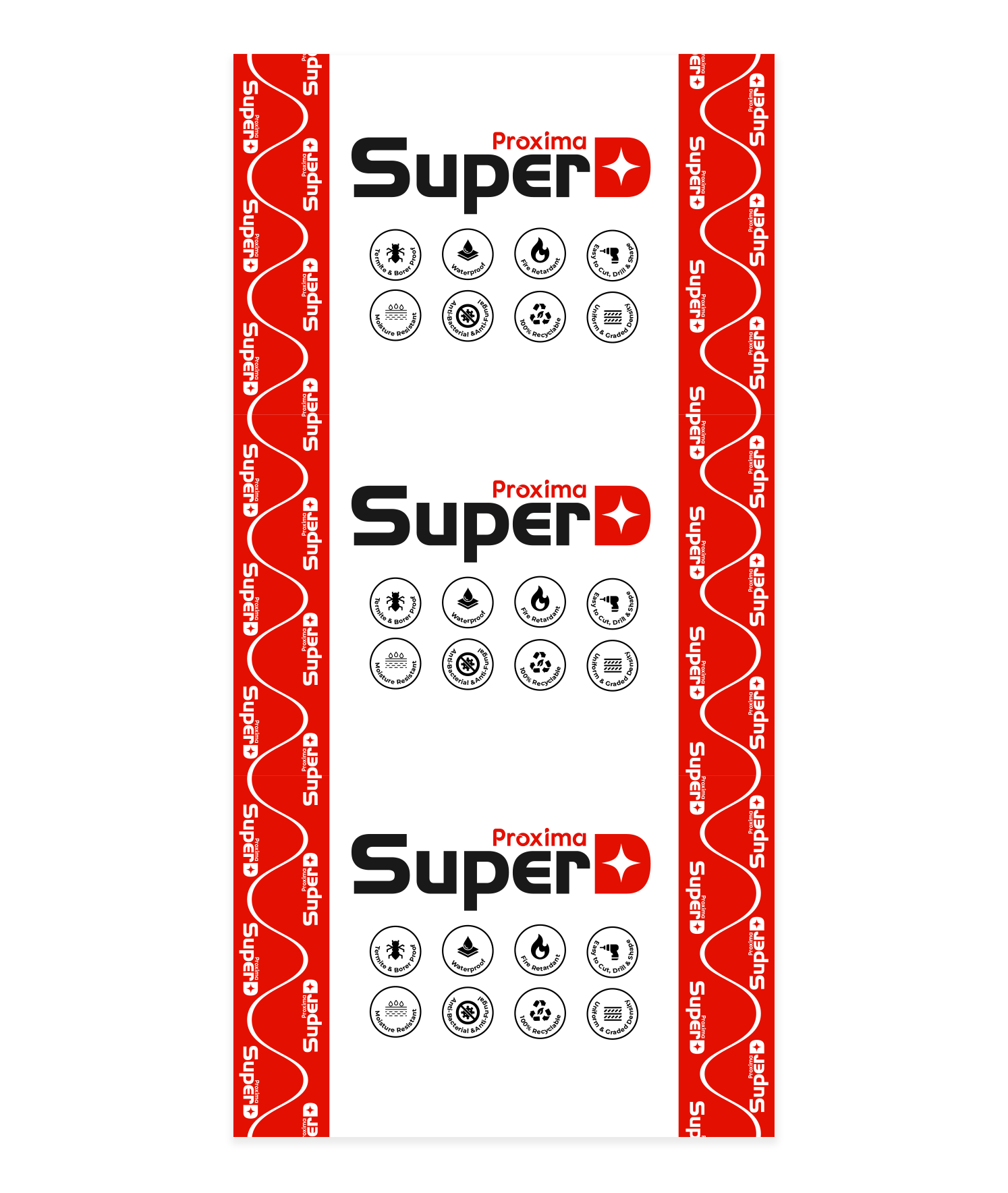 Proxima SuperD PVC Foam Board – Fire Retardant, Waterproof, Termite Proof