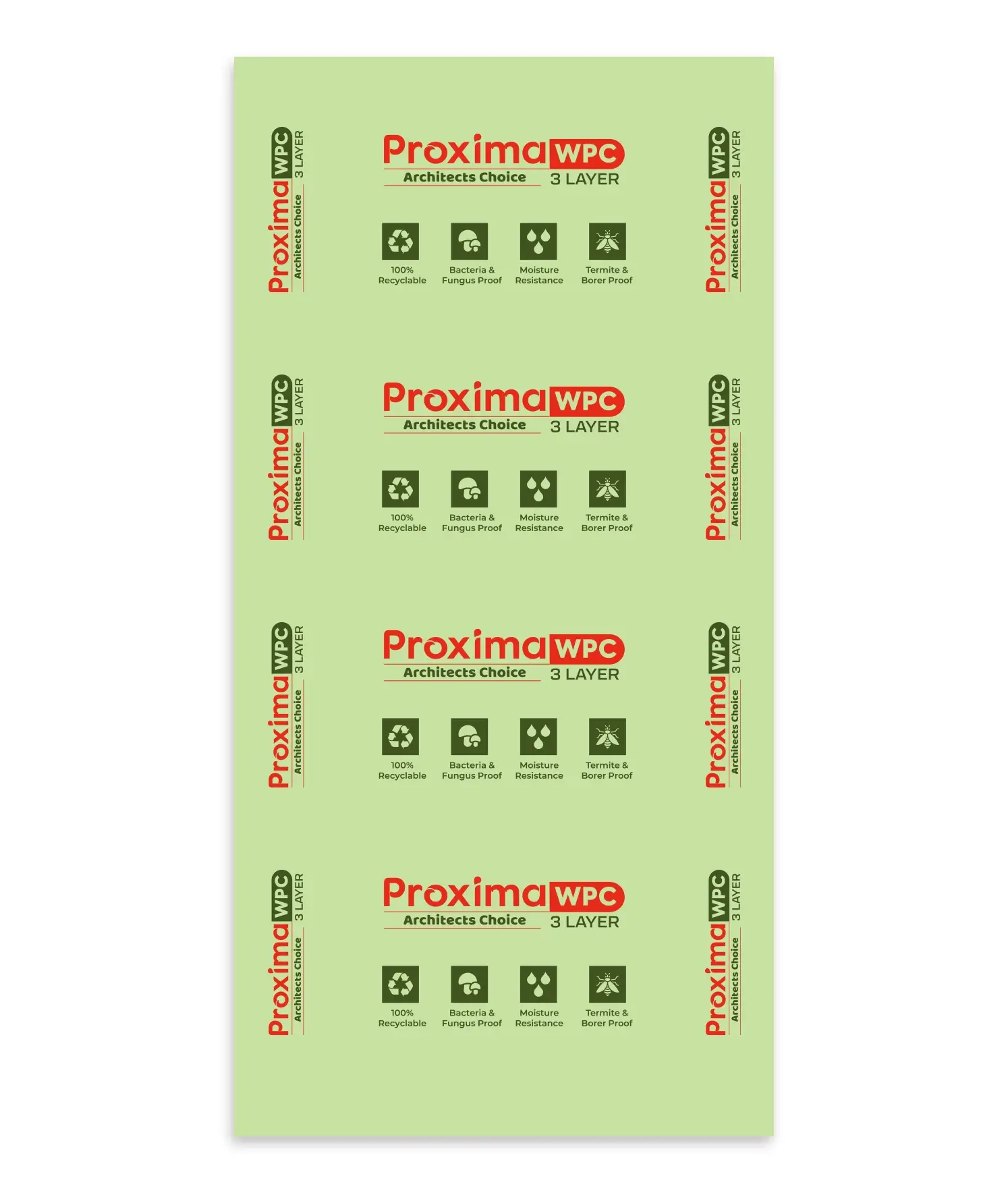 Proxima WPC 3 Layer in Green