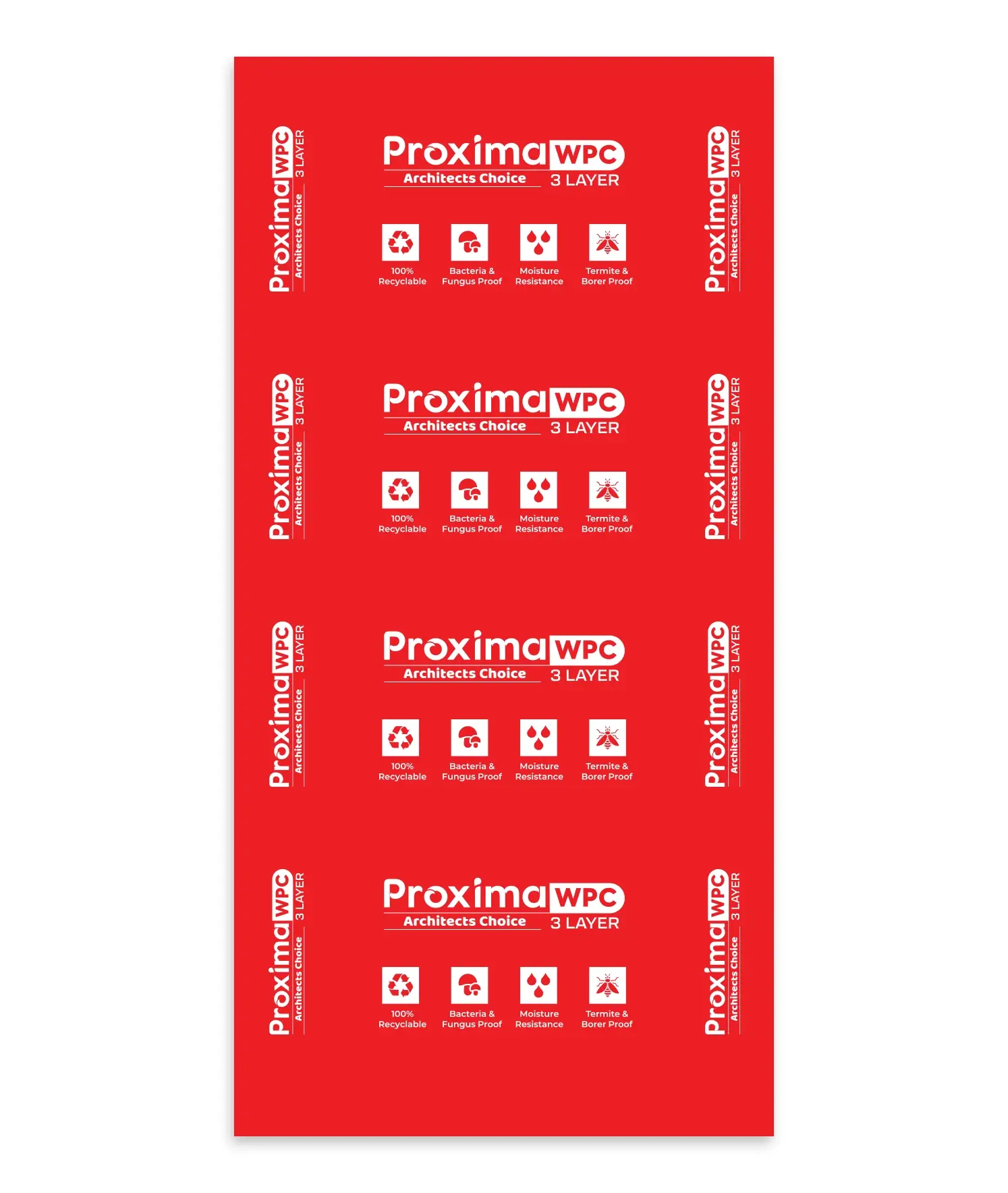 Proxima WPC 3 Layer in Red