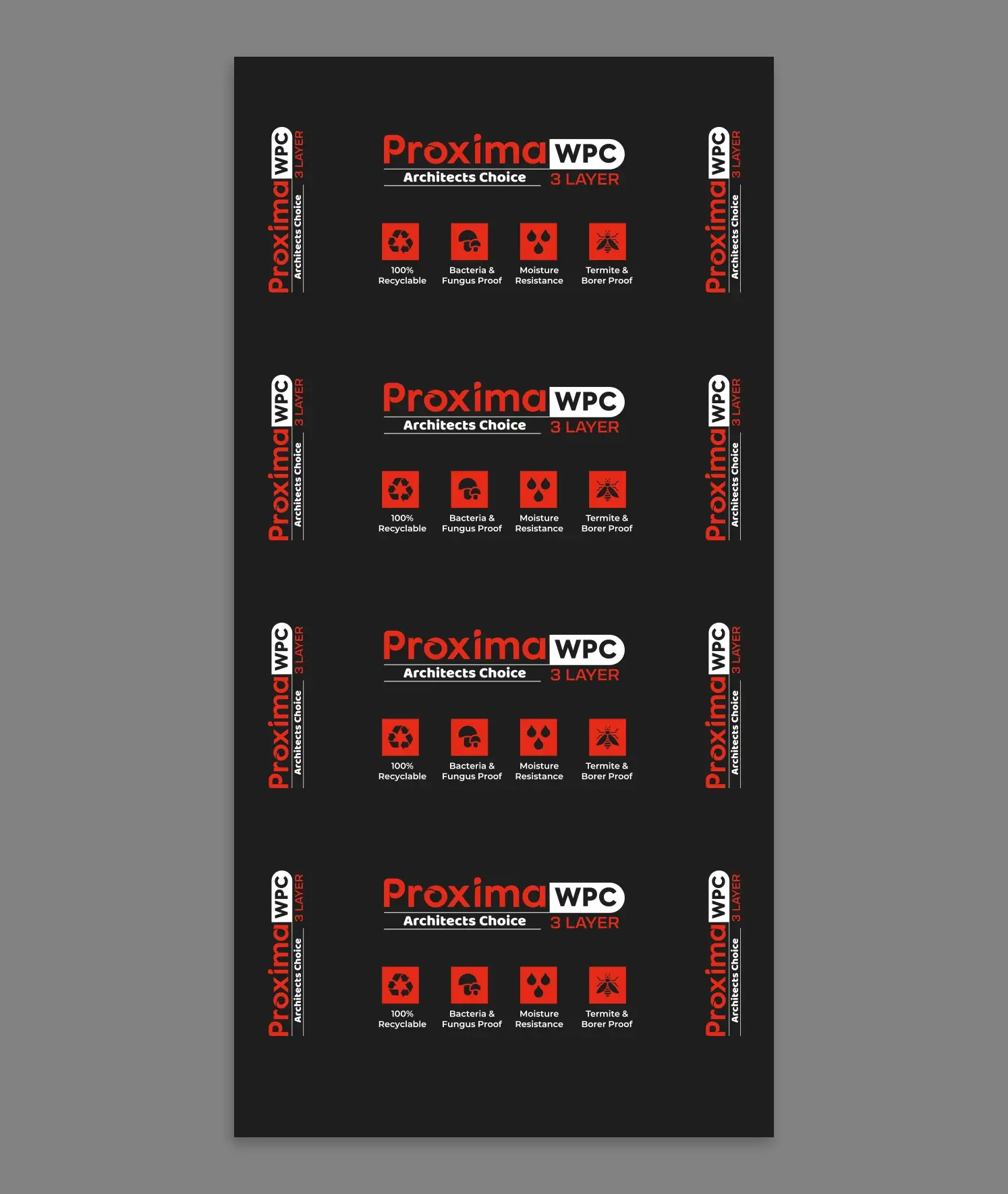 Proxima WPC 3 Layer in Black